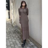 リブニットロングワンピース | MURUA | 詳細画像19