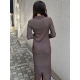 リブニットロングワンピース | MURUA | 詳細画像23