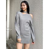 アシメショルダーミニワンピース | MURUA | 詳細画像10 