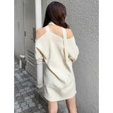 アシメショルダーミニワンピース | MURUA | 詳細画像18 