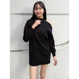 アシメショルダーミニワンピース | MURUA | 詳細画像3 