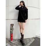 アシメショルダーミニワンピース | MURUA | 詳細画像7 