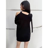 アシメショルダーミニワンピース | MURUA | 詳細画像9 