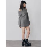 カシュクールZIPニットワンピース | MURUA | 詳細画像14 