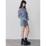 カシュクールZIPニットワンピース | MURUA | 詳細画像19 