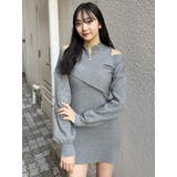 カシュクールZIPニットワンピース | MURUA | 詳細画像25 