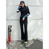 スカートレイヤードニットフレアパンツ | MURUA | 詳細画像16 