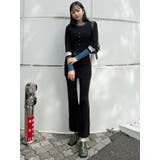 スカートレイヤードニットフレアパンツ | MURUA | 詳細画像17 