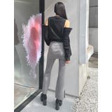 スカートレイヤードニットフレアパンツ | MURUA | 詳細画像23 