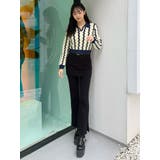 スカートレイヤードニットフレアパンツ | MURUA | 詳細画像27 