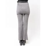 スカートレイヤードニットフレアパンツ | MURUA | 詳細画像30 