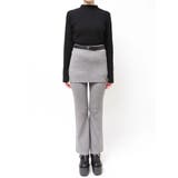 スカートレイヤードニットフレアパンツ | MURUA | 詳細画像34 