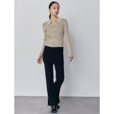 スカートレイヤードニットフレアパンツ | MURUA | 詳細画像8 