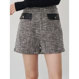 グレー | ツイードショートパンツ | MURUA