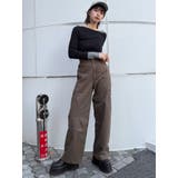 パッチポケットバレルレッグパンツ | MURUA | 詳細画像7 