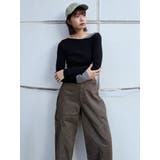 パッチポケットバレルレッグパンツ | MURUA | 詳細画像9 