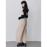 フロントベルトワイドパンツ【セット販売対象】 | MURUA | 詳細画像31 