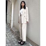 フロントベルトワイドパンツ【セット販売対象】 | MURUA | 詳細画像34 