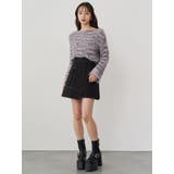 アシメチノミニスカート | MURUA | 詳細画像13 