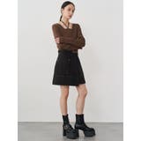 アシメチノミニスカート | MURUA | 詳細画像24 