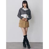 アシメチノミニスカート | MURUA | 詳細画像30 