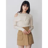 アシメチノミニスカート | MURUA | 詳細画像41 