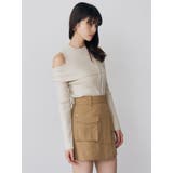 アシメチノミニスカート | MURUA | 詳細画像42 