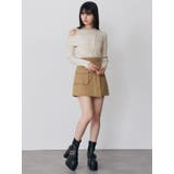 アシメチノミニスカート | MURUA | 詳細画像45 