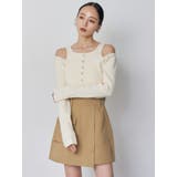 アシメチノミニスカート | MURUA | 詳細画像6 