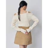 アシメチノミニスカート | MURUA | 詳細画像7 