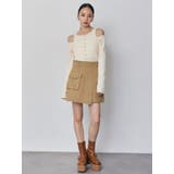 アシメチノミニスカート | MURUA | 詳細画像9 