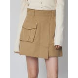 ベージュ | アシメチノミニスカート | MURUA