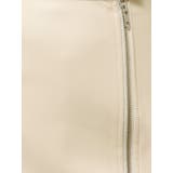 ZIPスリットフェイクレザーナロースカート | MURUA | 詳細画像32 