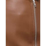 ZIPスリットフェイクレザーナロースカート | MURUA | 詳細画像33 