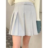 ミントグリーン | ダブルプリーツミニスカート【セット販売対象】 | MURUA