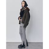 リブニットバブーシュカ | MURUA | 詳細画像3 