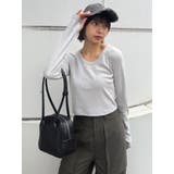 ロングショルダースクエアボストンバッグ | MURUA | 詳細画像17 