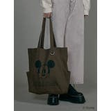 ブラウン | 【ミッキーマウス】トートバッグ | MURUA