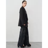 ダメージフラワーワイドデニム | MURUA | 詳細画像13