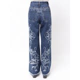 ダメージフラワーワイドデニム | MURUA | 詳細画像23