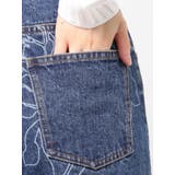 ダメージフラワーワイドデニム | MURUA | 詳細画像25