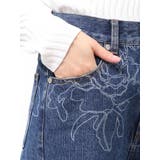 ダメージフラワーワイドデニム | MURUA | 詳細画像26