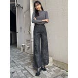 ダメージフラワーワイドデニム | MURUA | 詳細画像35 