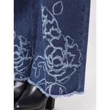 ダメージフラワーワイドデニム | MURUA | 詳細画像46 