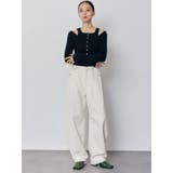 サイドタックワイドデニム【セット販売対象】 | MURUA | 詳細画像13 