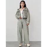 サイドタックワイドデニム【セット販売対象】 | MURUA | 詳細画像15 