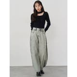 サイドタックワイドデニム【セット販売対象】 | MURUA | 詳細画像22 