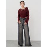 サイドタックワイドデニム【セット販売対象】 | MURUA | 詳細画像28 