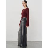 サイドタックワイドデニム【セット販売対象】 | MURUA | 詳細画像30 