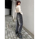 サイドタックワイドデニム【セット販売対象】 | MURUA | 詳細画像39 